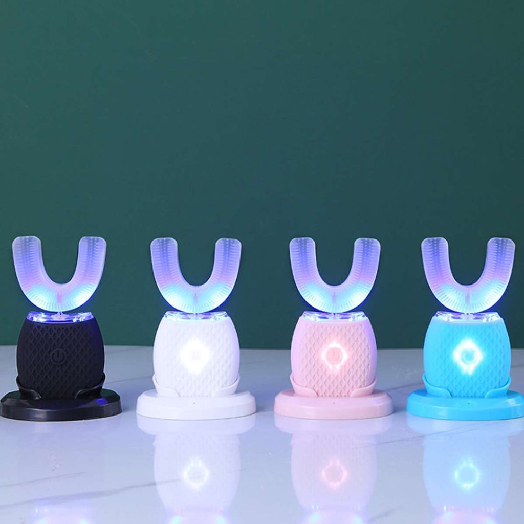 Electric Vibration Blue Light Whitening Lazy Electric Toothbrush